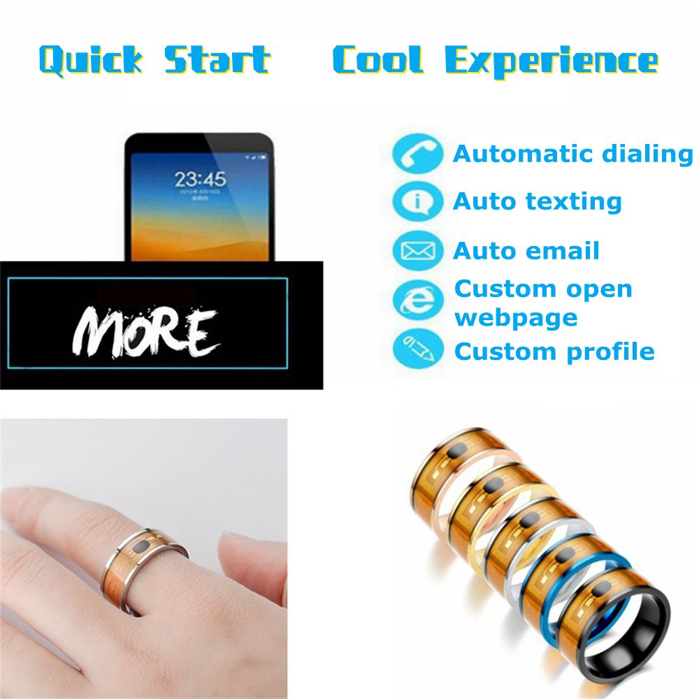 Fashion Technology Multifuncti - Smart Ring Nfc Pay 리뷰 및 가격