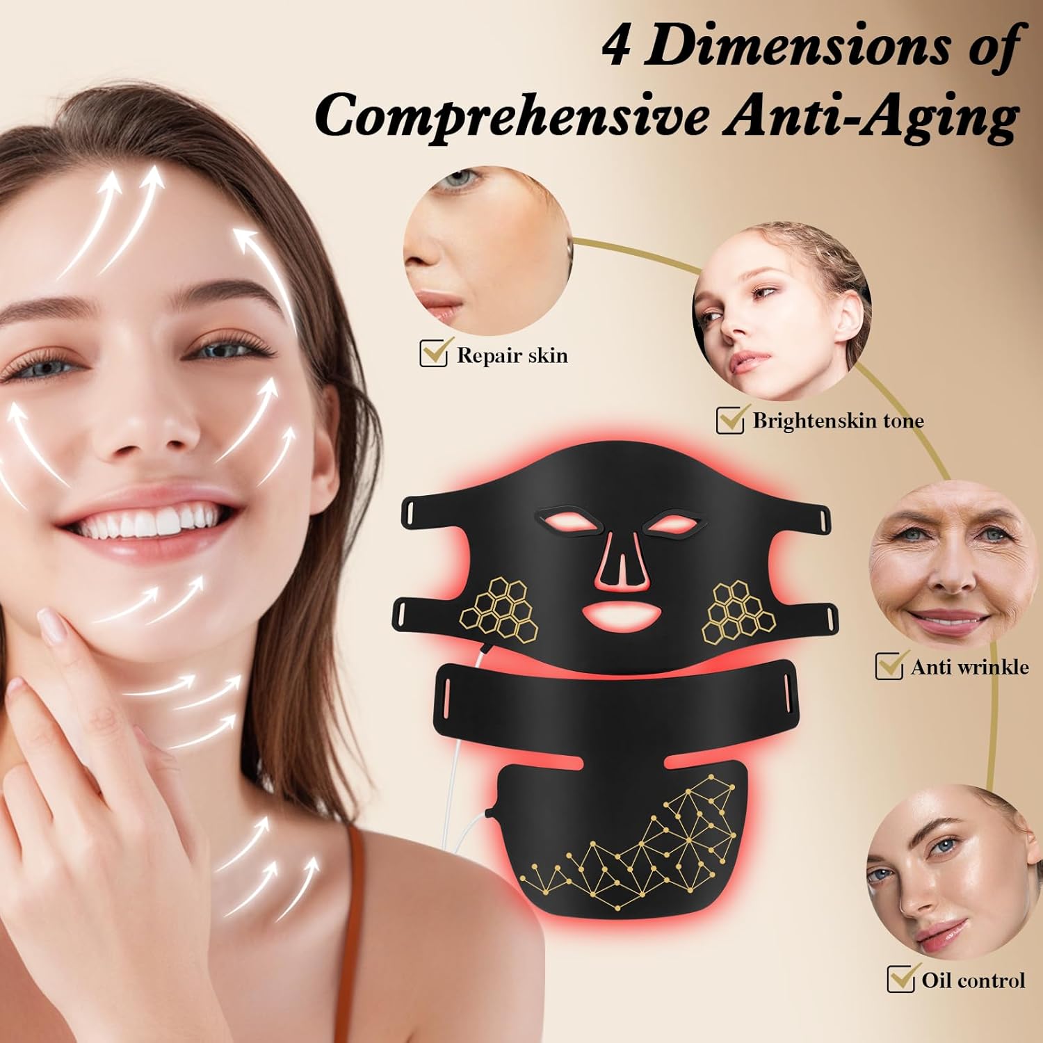 Red Light Therapy for Face and - Galvanic Skin Sensor 리뷰 및 가격