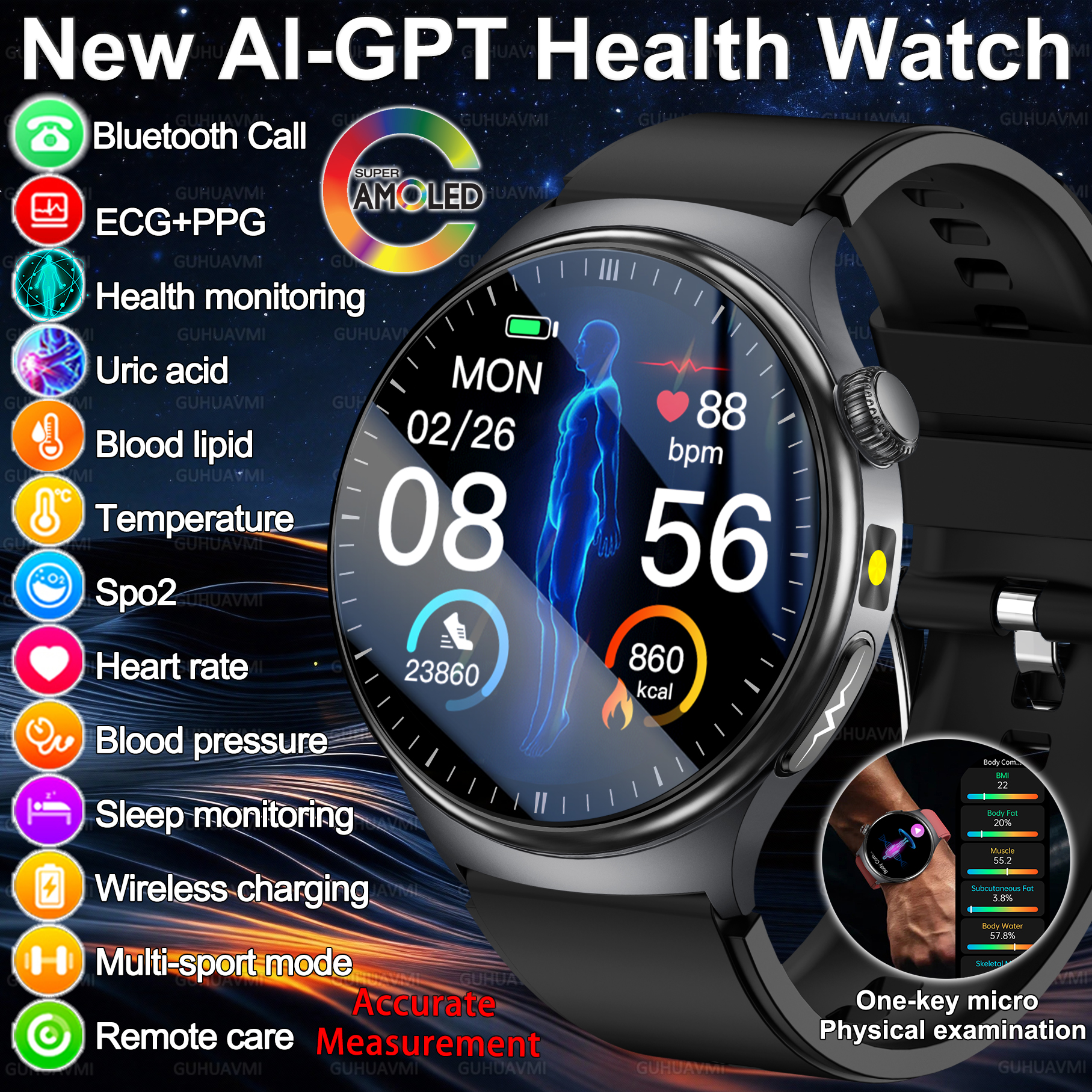 2026 New Accurate Diagnosis Sm - Fall Detection Watch 리뷰 및 가격