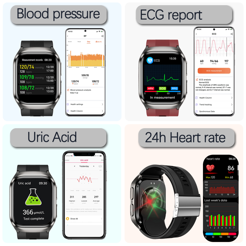 2026 New Blood Pressure Air Pu - Fall Detection Watch 리뷰 및 가격