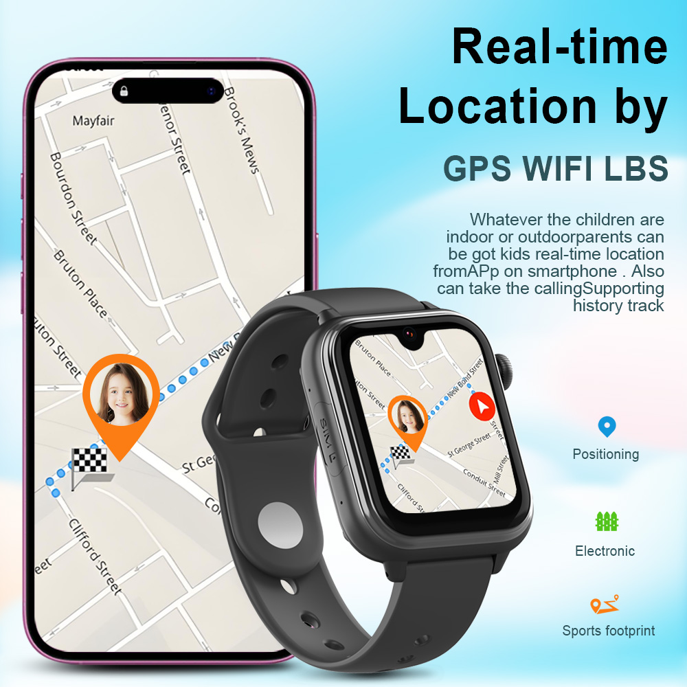 Wonlex KT37 GPS Smart Watch Ki - Fall Detection Watch 리뷰 및 가격
