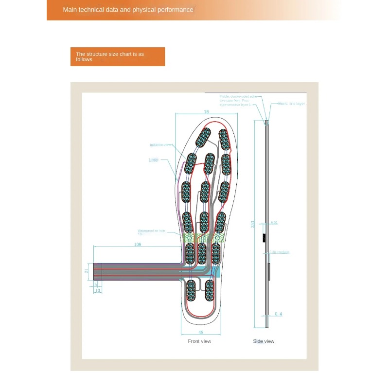 Universe Grocery FS-INS-16Z Sm - Smart Insole Pressure 리뷰 및 가격